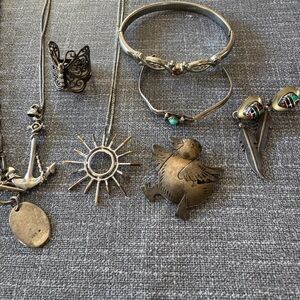 Vintage sterling silver pieces